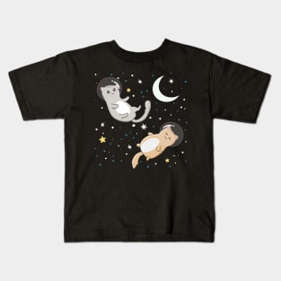 Space cats Kids T-Shirt